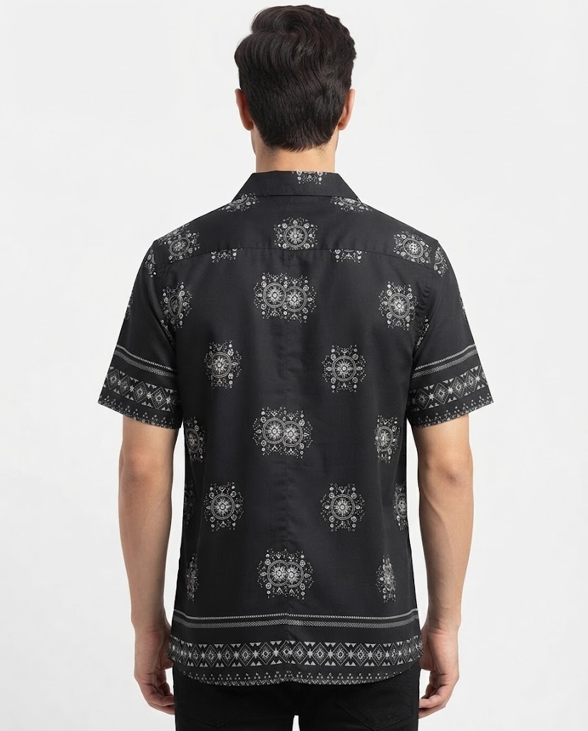 ARMANI FABRIC DIGITAL PRINT SHIRT