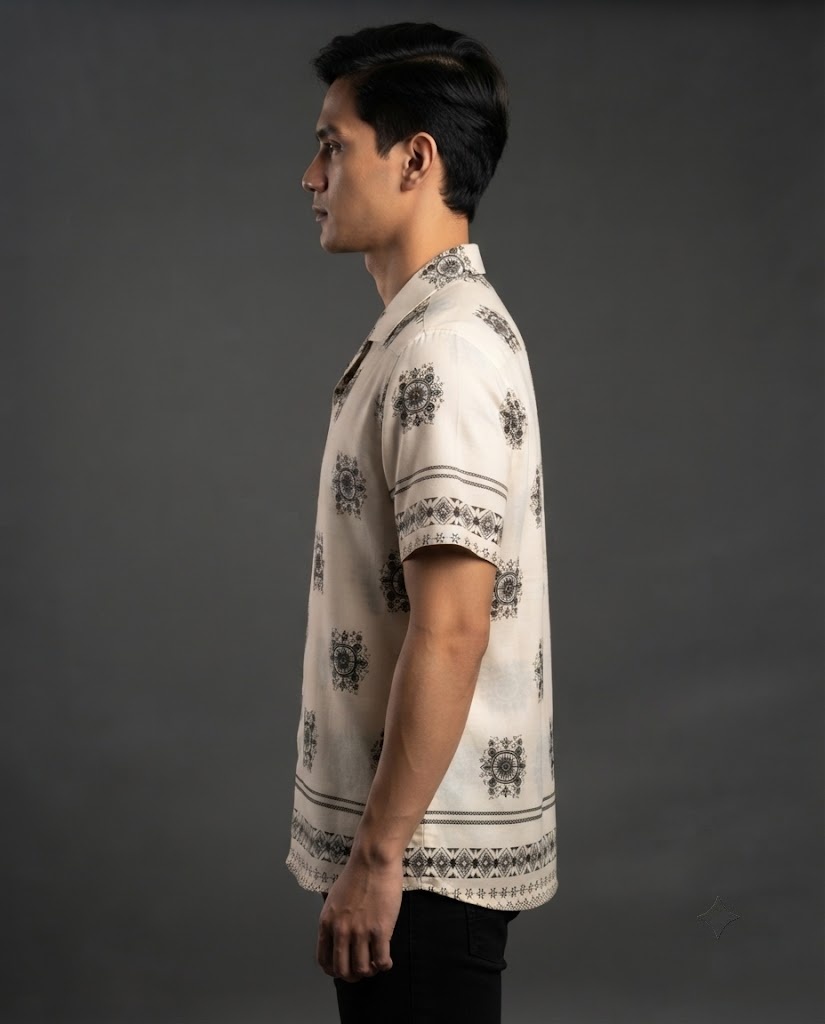 ARMANI FABRIC DIGITAL PRINT SHIRT