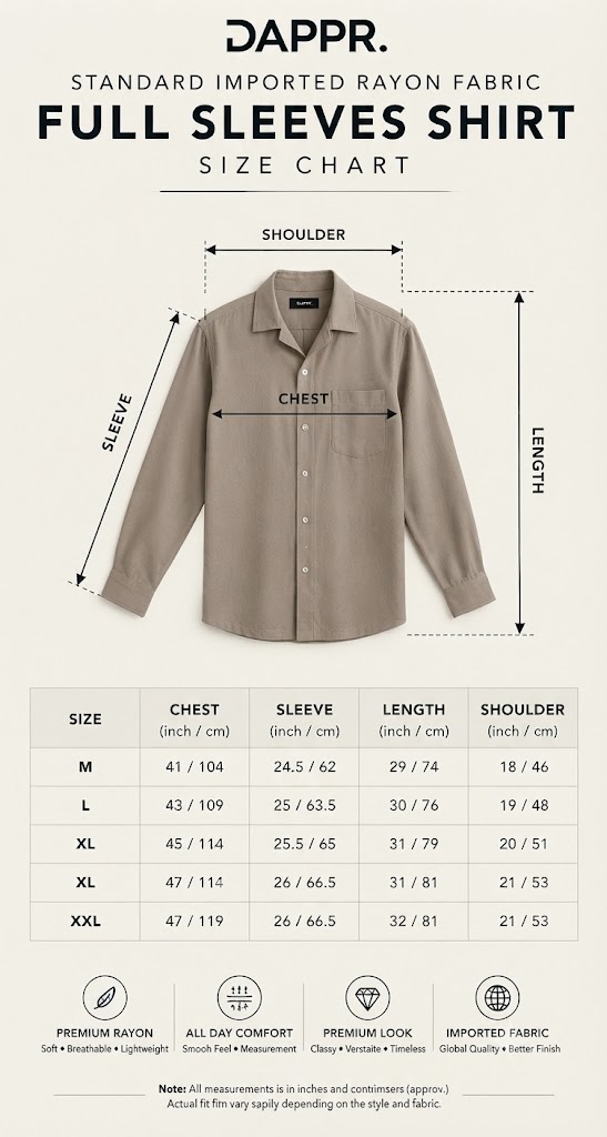 FULL SLEEVES SHIRT