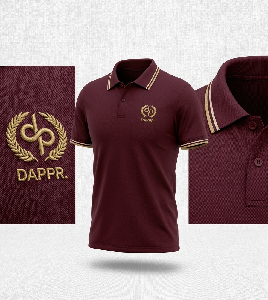 ORGANIC COTTON AIRTEX BUTTON POLO T-SHIRT