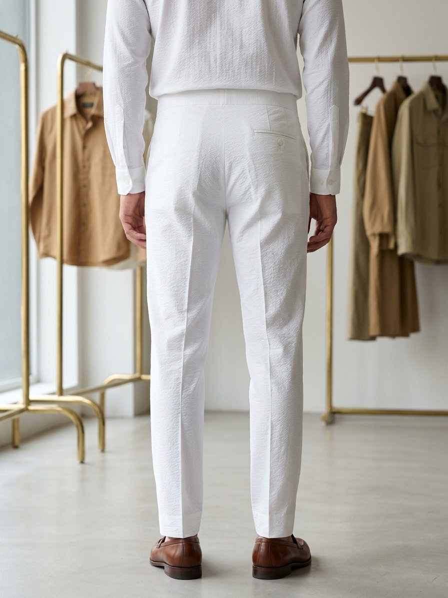 PURE LINEN IMPORTED GURKHA