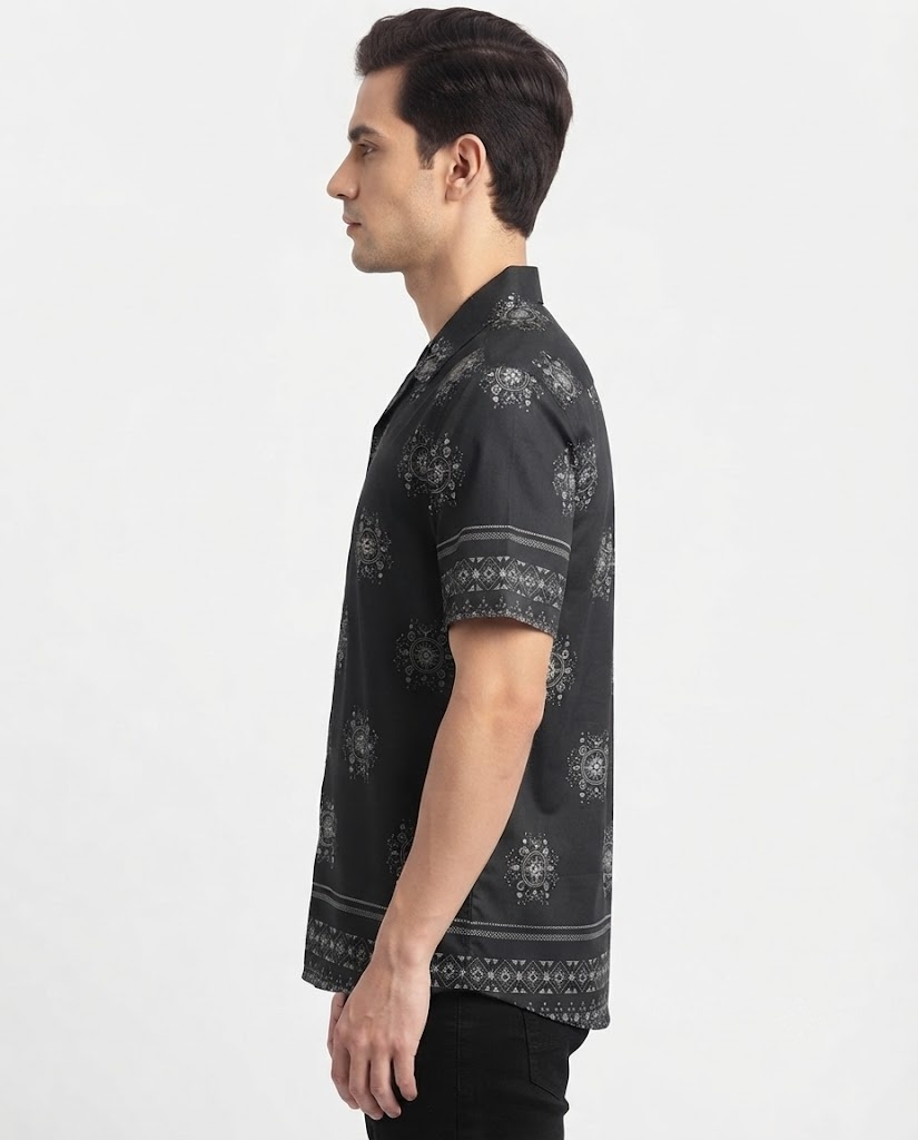 ARMANI FABRIC DIGITAL PRINT SHIRT