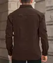 Spread Collar Casual Shirt